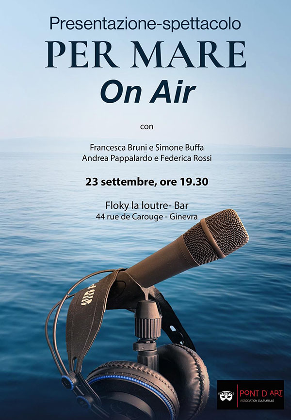 Martedì 23 settembre 2025: PER MARE… ON AIR!
