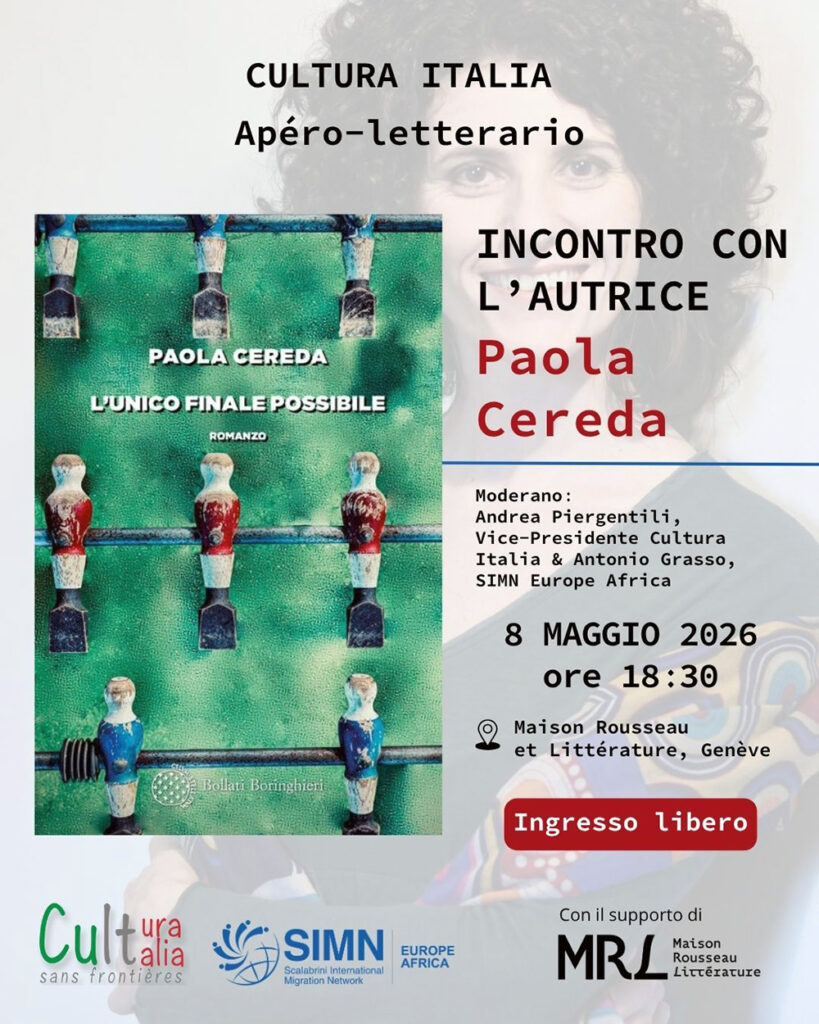 8 mag 2026 18:30 | L’UNICO FINALE POSSIBILE – INCONTRO CON L’AUTRICE PAOLA CEREDA