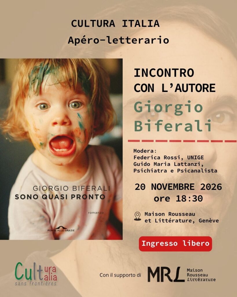 20 nov 2026 18:30 | SONO QUASI PRONTO – INCONTRO CON L’AUTORE GIORGIO BIFERALI